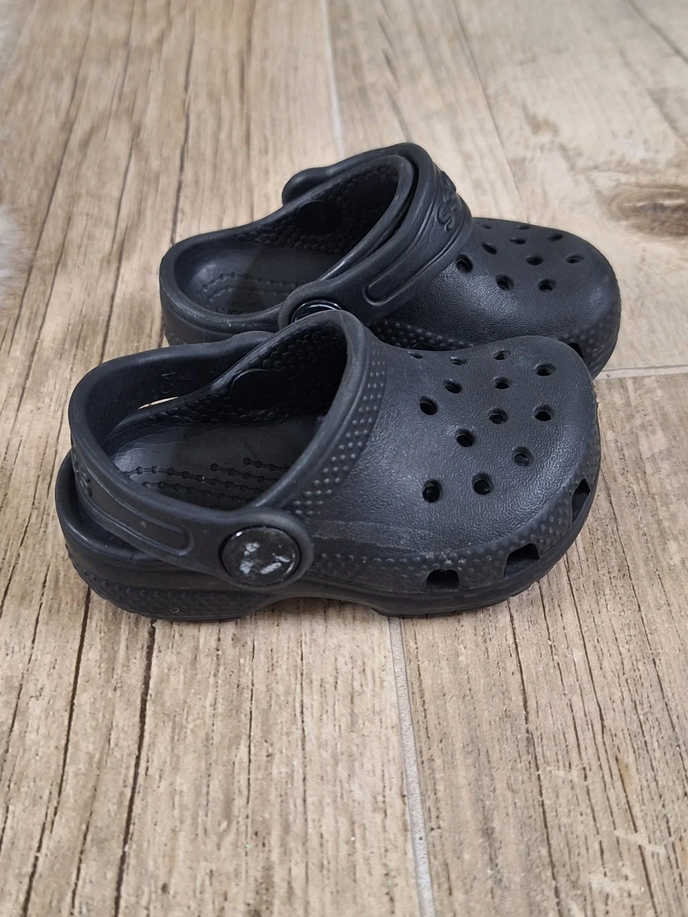 Classic Black Crocs Toddler Clogs | Kids Slip On Comfort Shoes Multiple Size